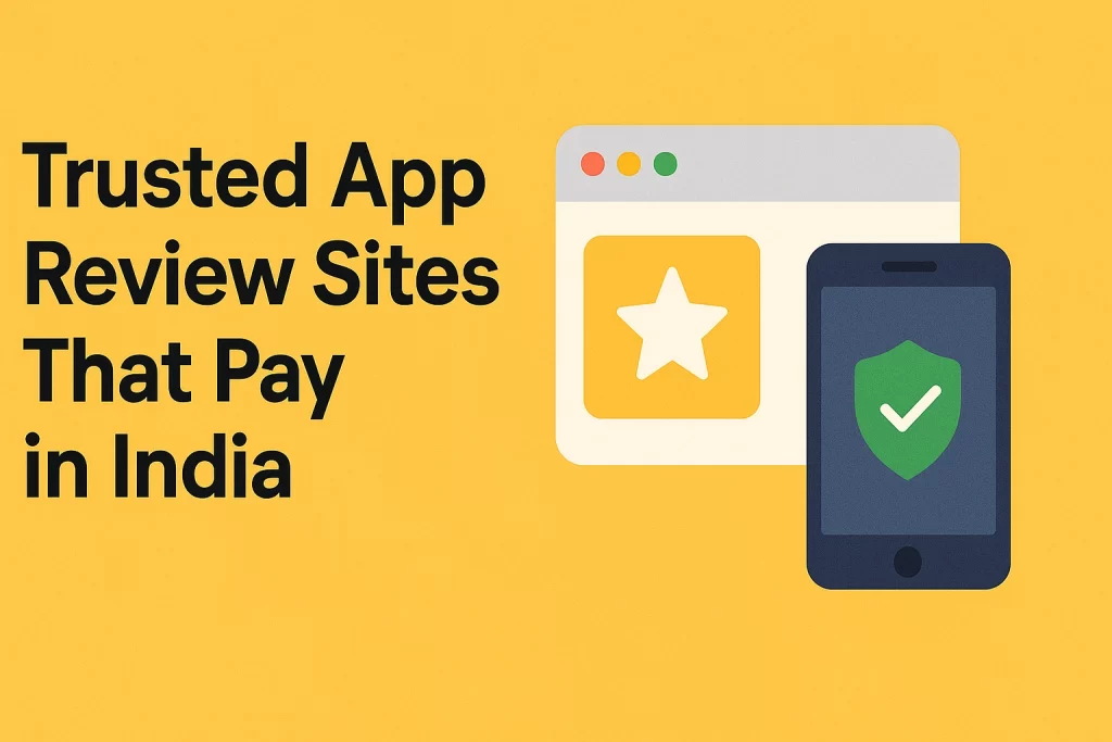 Trusted App Review Sites That Pay in India